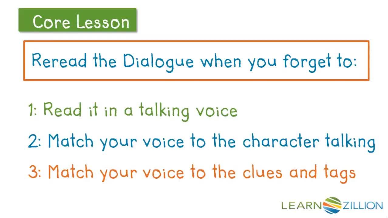 Rereading Dialogue to Match Voice and Clues